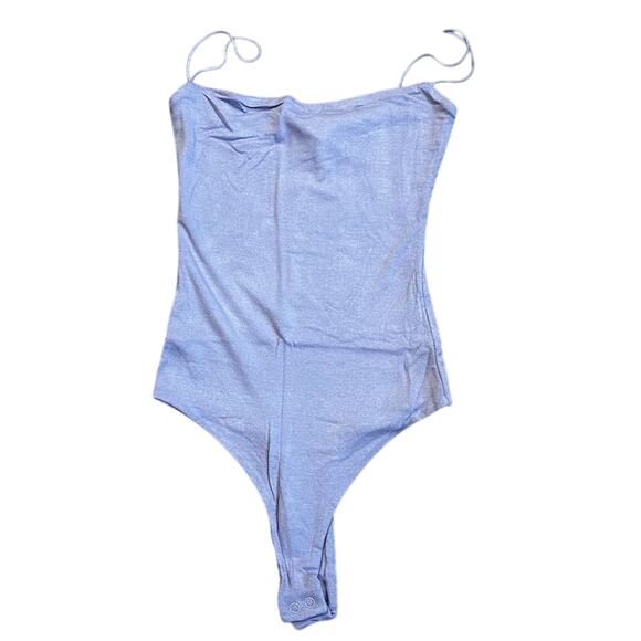 Naked Wardrobe Spaghetti Strap Bodysuit Thong Size XXS - Picture 1 of 5